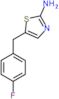 5-(4-fluorobenzyl)-1,3-thiazol-2-amine