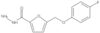 5-[(4-Fluorophenoxy)methyl]-2-furancarboxylic acid hydrazide