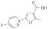 Ácido 5-(4-fluorofenil)-2-metil-3-furancarboxílico