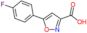 5-(4-fluorophenyl)-1,2-oxazole-3-carboxylic acid