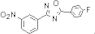 5-(4-fluorophenyl)-3-(3-nitrophenyl)-1,2,4-oxadiazole
