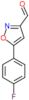 5-(4-fluorophenyl)isoxazole-3-carbaldehyde