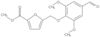 Methyl 5-[(4-formyl-2,6-dimethoxyphenoxy)methyl]-2-furancarboxylate