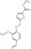 methyl 5-[(4-formyl-2-methoxyphenoxy)methyl]furan-2-carboxylate