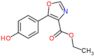 ethyl 5-(4-hydroxyphenyl)oxazole-4-carboxylate