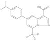 5-[4-(1-Methylethyl)phenyl]-7-(trifluoromethyl)pyrazolo[1,5-a]pyrimidine-3-carboxylic acid