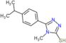 2,4-Dihydro-4-methyl-5-[4-(1-methylethyl)phenyl]-3H-1,2,4-triazole-3-thione