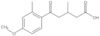 4-Methoxy-β,2-dimethyl-δ-oxobenzenepentanoic acid