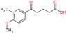 5-(4-methoxy-3-methyl-phenyl)-5-oxo-pentanoic acid