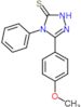 5-(4-methoxyphenyl)-4-phenyl-2,4-dihydro-3H-1,2,4-triazole-3-thione