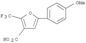 3-Furancarboxylic acid,5-(4-methoxyphenyl)-2-(trifluoromethyl)-