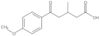 4-Methoxy-β-methyl-δ-oxobenzenepentanoic acid