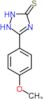 5-(4-methoxyphenyl)-1,2-dihydro-3H-1,2,4-triazole-3-thione