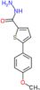 5-(4-methoxyphenyl)thiophene-2-carbohydrazide