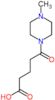 5-(4-methylpiperazin-1-yl)-5-oxopentanoic acid