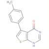 Thieno[2,3-d]pyrimidin-4(1H)-one, 5-(4-methylphenyl)-