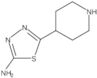 5-(4-Piperidinyl)-1,3,4-thiadiazol-2-amine