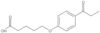 5-[4-(1-Oxopropyl)phenoxy]pentanoic acid