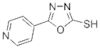 5-(4-pyridyl)-1,3,4-oxadiazole-2-thiol