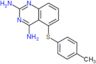 5-[(4-methylphenyl)sulfanyl]quinazoline-2,4-diamine