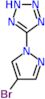 5-(4-bromo-1H-pyrazol-1-yl)-2H-tetrazole