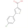 3-Thiophenecarboxylic acid, 5-(4-chlorophenyl)-