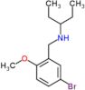 N-(5-bromo-2-methoxybenzyl)pentan-3-amine