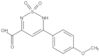 2H-1,2,6-Thiadiazine-3-carboxylic acid, 5-(4-methoxyphenyl)-, 1,1-dioxide