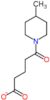 5-(4-methylpiperidin-1-yl)-5-oxopentanoate