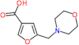 5-(morpholinomethyl)furan-3-carboxylic acid