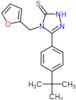 5-(4-tert-butylphenyl)-4-(furan-2-ylmethyl)-2,4-dihydro-3H-1,2,4-triazole-3-thione