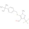 1H-Pyrazole-4-carboxaldehyde,5-[[[4-(1,1-dimethylethyl)phenyl]methyl]thio]-1-methyl-3-(trifluoro...