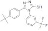 5-[4-(tert-butyl)phenyl]-4-[3-(trifluoromethyl)phenyl]-4H-1,2,4-triazole-3-thiol