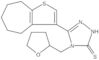 2,4-Dihydro-5-(5,6,7,8-tetrahydro-4H-cyclohepta[b]thien-3-yl)-4-[(tetrahydro-2-furanyl)methyl]-3...