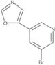 3-Bromo-5-(5-oxazolyl)pyridine