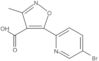 Ácido 4-isoxazolcarboxílico, 5-(5-bromo-2-piridinil)-3-metil-