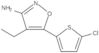 5-(5-Cloro-2-tienil)-4-etil-3-isossazolamina