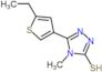 5-(5-ethylthiophen-3-yl)-4-methyl-2,4-dihydro-3H-1,2,4-triazole-3-thione