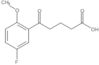 5-Fluoro-2-methoxy-δ-oxobenzenepentanoic acid