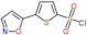 5-isoxazol-5-ylthiophene-2-sulfonyl chloride