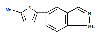 5-(5-Methyl-2-thienyl)-1H-indazole