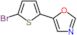 5-(5-Bromo-2-thienyl)oxazole