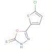 1,3,4-Oxadiazole-2(3H)-thione, 5-(5-chloro-2-thienyl)-