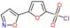 5-(5-Isoxazolyl)-2-furansulfonyl chloride