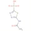 1,3,4-Thiadiazole-2-sulfonic acid, 5-(acetylamino)-