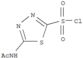 1,3,4-Thiadiazole-2-sulfonylchloride, 5-(acetylamino)-