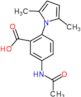 5-(acetylamino)-2-(2,5-dimethyl-1H-pyrrol-1-yl)benzoic acid