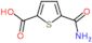 5-carbamoylthiophene-2-carboxylic acid