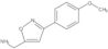 3-(4-Methoxyphenyl)-5-isoxazolemethanamine