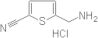 2-Thiophenecarbonitrile, 5-(aminomethyl)-, hydrochloride (1:1)